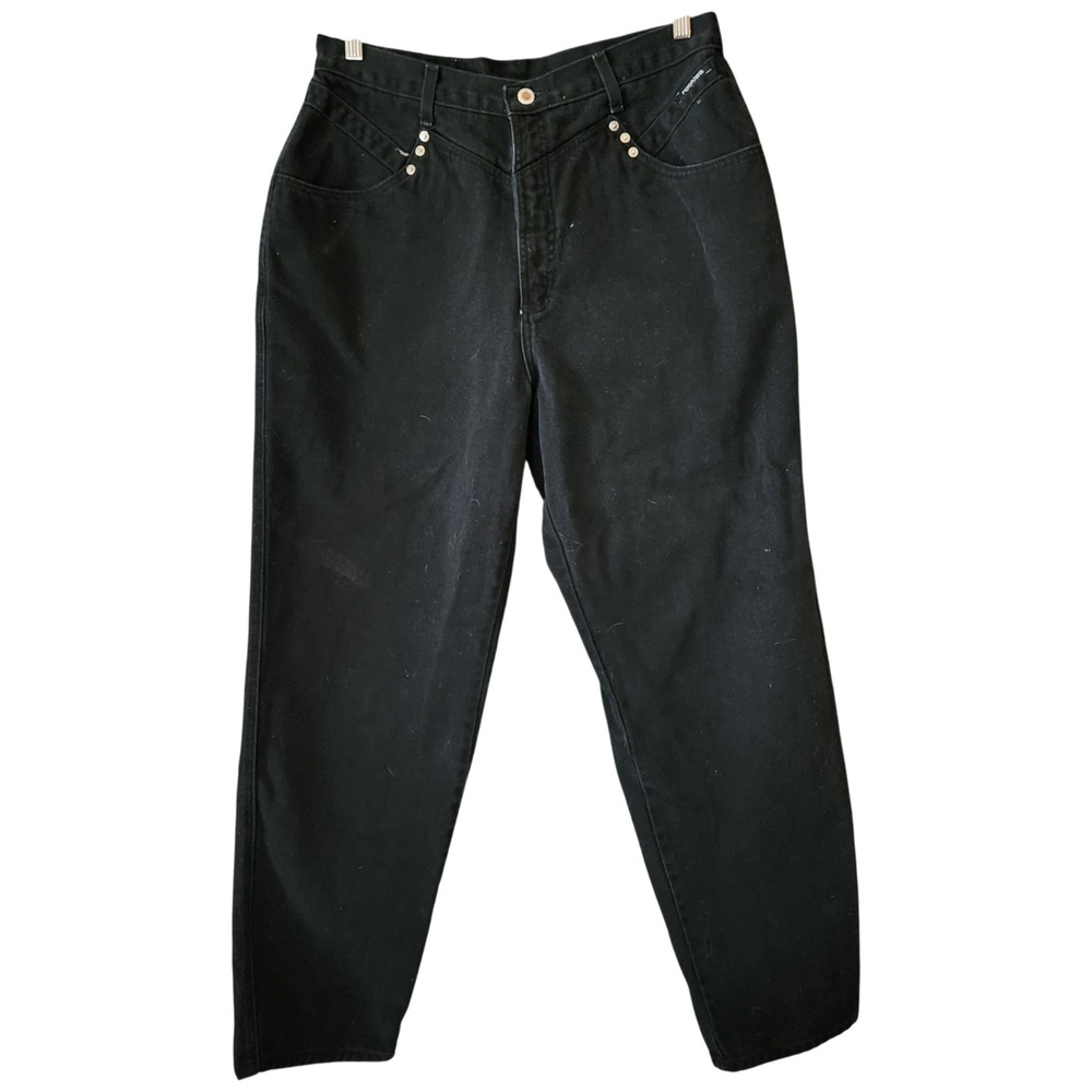 Vintage Rocky Mountain Bareback Jeans Womens 19/20‎ Black Western 31x31 Rodeo